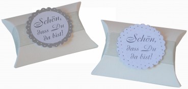 Gastgeschenke Hochzeit Mandeln Taufe Kommunion Konfirmation GG0045 grau