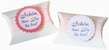 Gastgeschenke Hochzeit Mandeln Taufe Kommunion Konfirmation GG0045 rosa