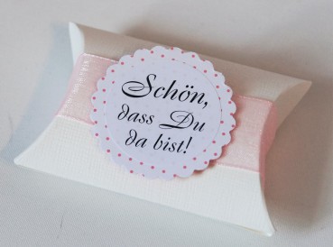 Gastgeschenke Hochzeit Mandeln Taufe Kommunion Konfirmation GG0045 rosa