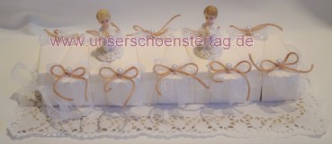 10 tlg schöne Gastgeschenke Torte Kommunion Junge GG0052