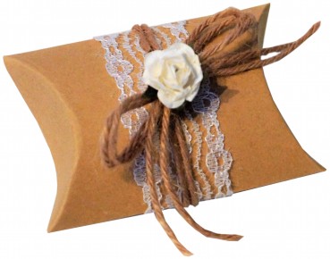 Gastgeschenke Mandeln Vintage Spitze Hochzeit Taufe Kommunion Konfirmation GG0054 Rose