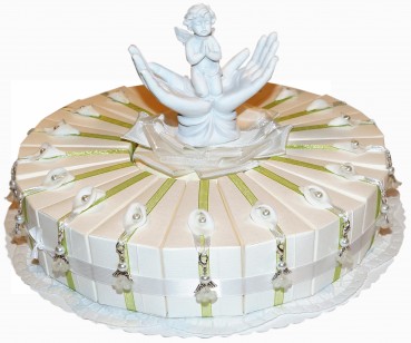 Gastgeschenke Torte zur Hochzeit Geburt Taufe Kommunion GG0056 Schutzengel