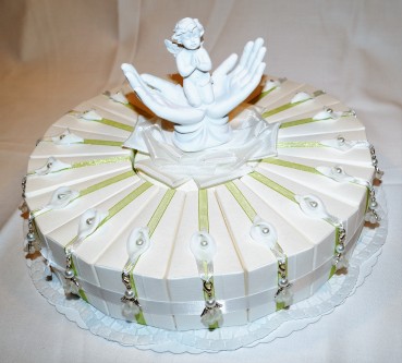 Gastgeschenke Torte zur Hochzeit Geburt Taufe Kommunion GG0056 Schutzengel