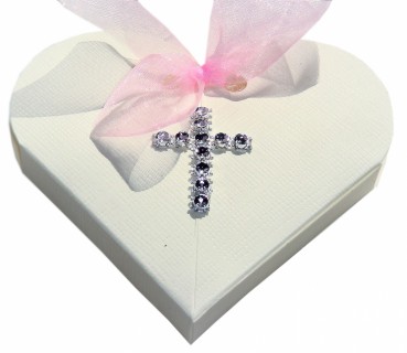 Gastgeschenke Zuckermandeln Taufe Kommunion Konfirmation GG0065 rosa