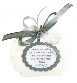 Gastgeschenke GG0070 grau - personalisiert