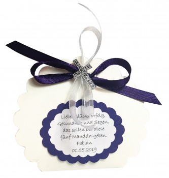 Gastgeschenke GG0070 lila - personalisiert