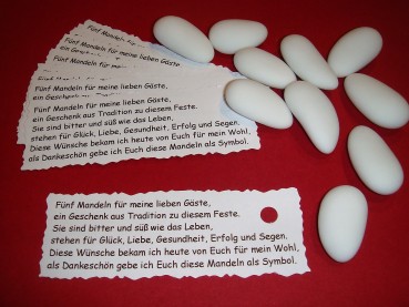 10 Spruchkärtchen Gastgeschenke Kommunion Taufe Hochzeit GG0076
