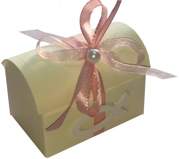 Gastgeschenke Hochzeitsmandeln Taufe Kommunion Konfirmation GG0080 rosa