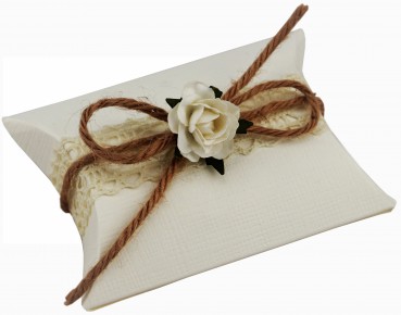 Gastgeschenke Hochzeit Mandeln Taufe Kommunion Konfirmation GG0104 Vintage creme