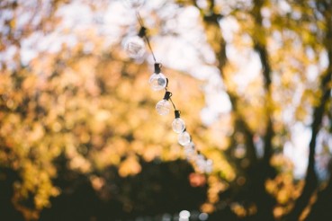 Lichterkette Glühbirnen warmweiß / 13 € Miete