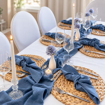 Dekoset MIDNIGHT – stilvoll & ausdrucksstark | Verleih ab 4 € pro Person