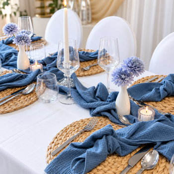 Dekoset MIDNIGHT – stilvoll & ausdrucksstark | Verleih ab 4 € pro Person