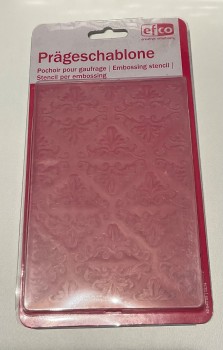 Preview: Prägeschablone BAROCK Muster zur Kartengestaltung DIY - PRÄ006