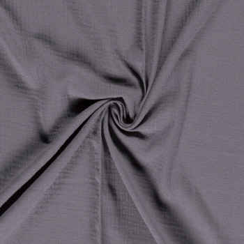 Tischläufer Musselin-Stoff 300 cm x 40 cm - TLanthrazit - Farbe anthrazit grau