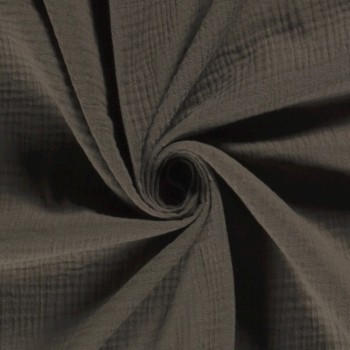 Vermietung von Musselin Stoff Servietten ca. 40 cm x 40 cm - Farbe taupe / 1,10 €