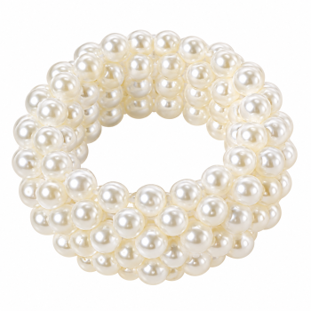 Perlen-Serviettenring – elegant & romantisch | Serviettenring zur Miete / 0,50 €