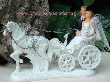 Tortenaufsatz Hochzeit Brautpaar Tortendeko Tortendekoration TA0007