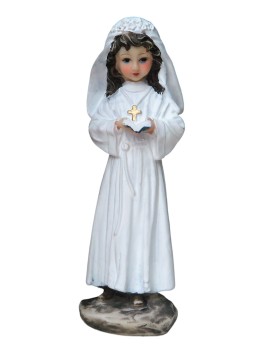 Tortenaufsatz Tortenfigur zur Kommunion Mädchen 15,5 cm TA0078