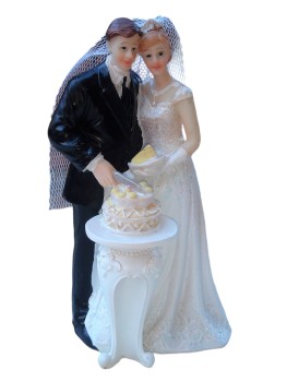 Tortenaufsatz Hochzeit Brautpaar Tortendeko Tortendekoration TA0120