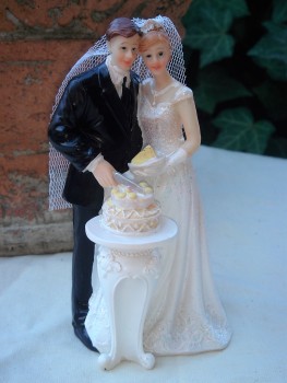 Tortenaufsatz Hochzeit Brautpaar Tortendeko Tortendekoration TA0120