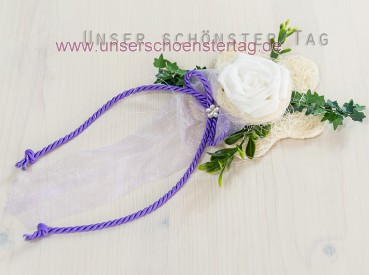 6 x Aufleger Tischdekoration flieder zur Hochzeit Taufe Tischdeko TD0064 (7)