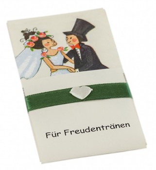 10 Taschentücher Freudentränen Hochzeit TT0006