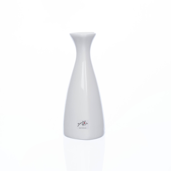 Weiße Keramikvase mieten – elegant & zeitlos, 14 cm - 2,50 €