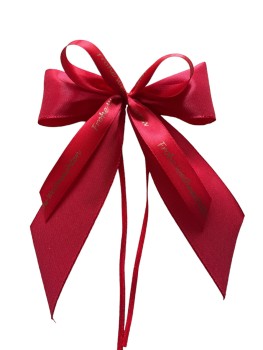Weihnachtsschleifen Schleifen Geschenke Weihnachten WS2308 im 10er Set - rot, gold