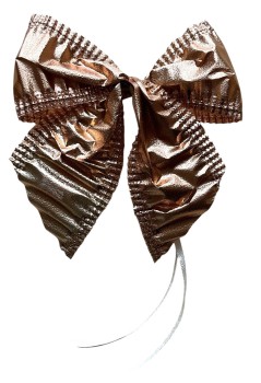 Weihnachtsschleifen Schleifen Geschenke Weihnachten WS2404 im 10er Set - gold, rosegold
