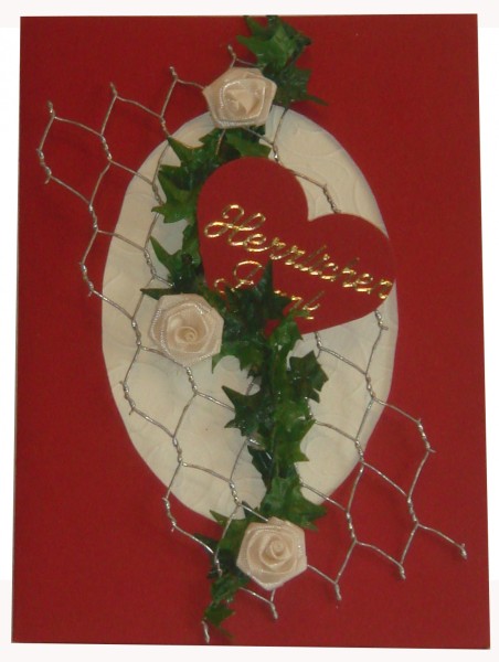 10 x Dankeskarten Hochzeit Verlobung DK001