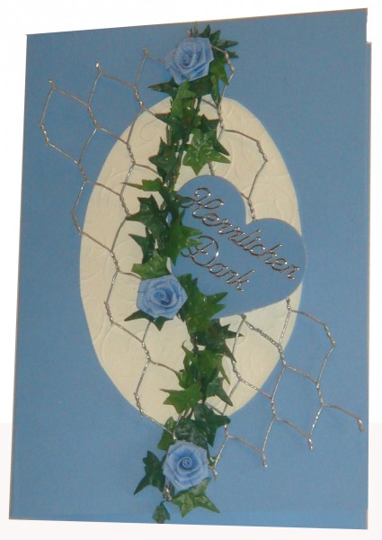 10 x Dankeskarten Hochzeit Verlobung DK001