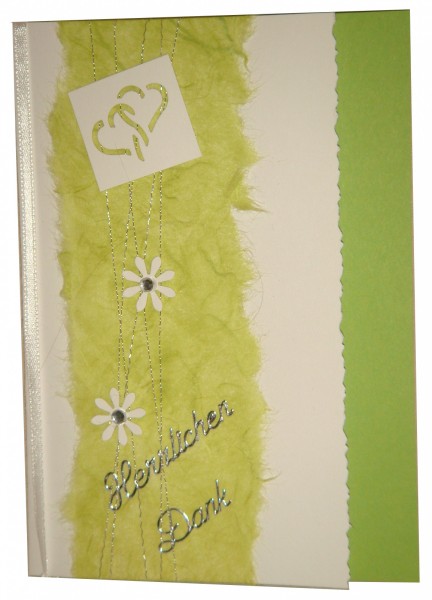 10 x Dankeskarten Hochzeit Verlobung DK008