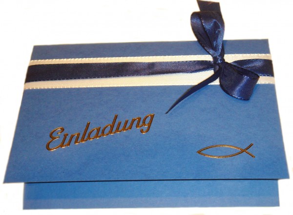 10 Stück Einladung Einladungskarten Kommunion Konfirmation Einladungen KT004