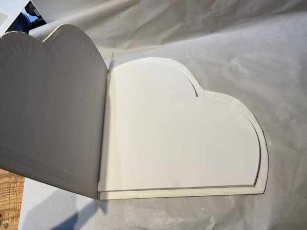 Gästebuch cremeweiss Herz Brautpaar GB0017 Fotoalbum