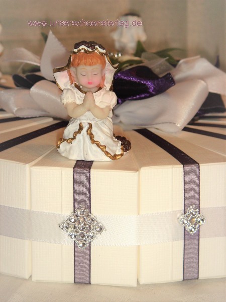 schöne Gastgeschenke Torte Kommunion Mädchen GG0022