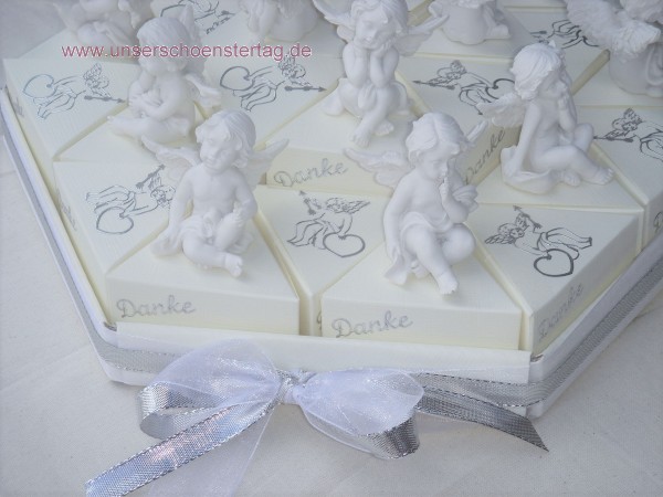 Gastgeschenke Torte Engel zur Geburt Taufe Kommunion Hochzeit GG0039