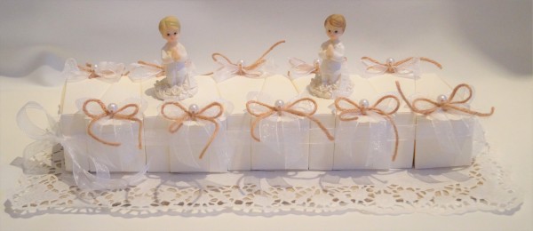 10 tlg schöne Gastgeschenke Torte Kommunion Junge GG0052