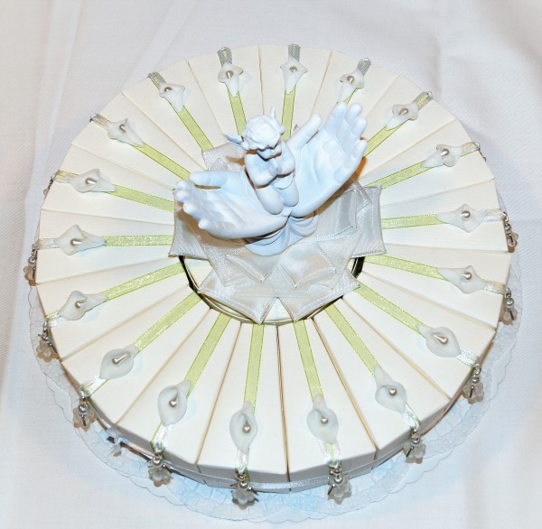 Gastgeschenke Torte zur Hochzeit Geburt Taufe Kommunion GG0056 Schutzengel
