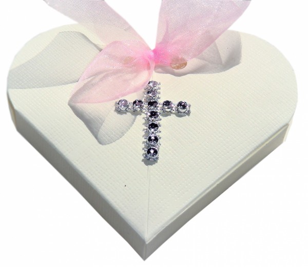 Gastgeschenke Zuckermandeln Taufe Kommunion Konfirmation GG0065 rosa