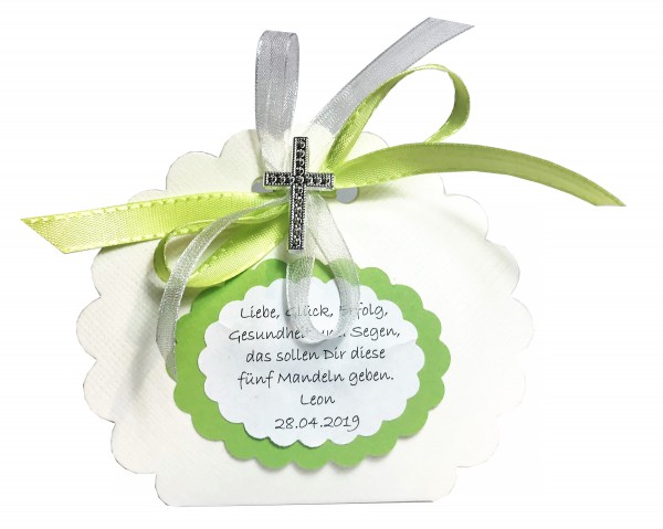 Gastgeschenke GG0070 hellgrün - personalisiert