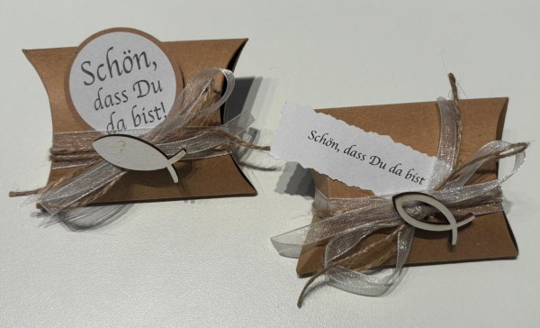 Gastgeschenke Hochzeit Mandeln Taufe Kommunion Konfirmation GG0108 Vintage weiss