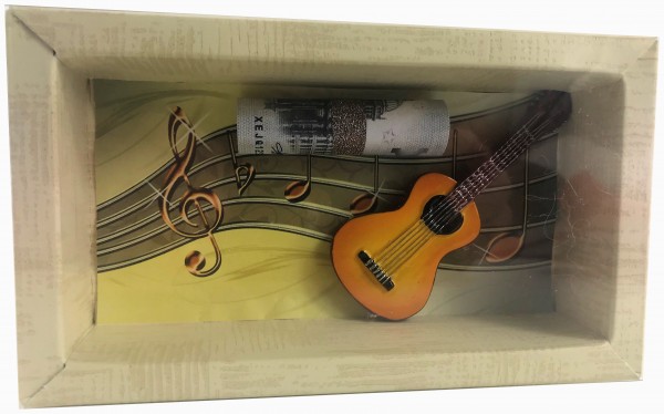 Geldgeschenk Gutschein Gitarre GS042