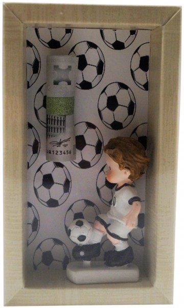 Geldgeschenk Gutschein zum Geburtstag Fußball GS007
