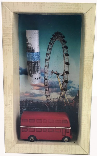 Geldgeschenk Gutschein London Eye Bus GS033