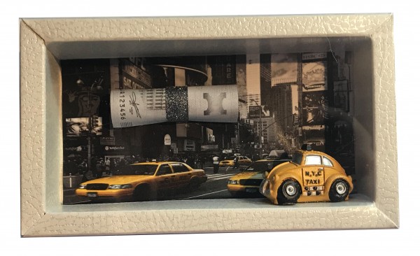 Geldgeschenk Gutschein New York gelbes Taxi GS086