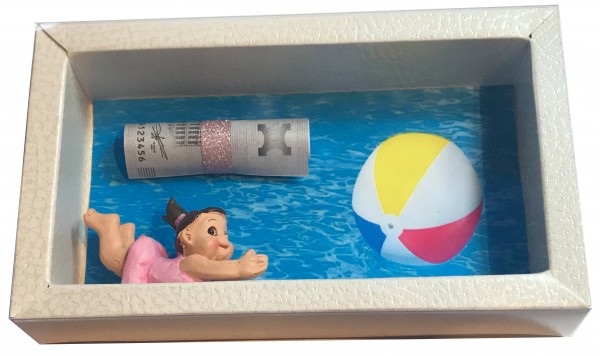 Geldgeschenk Gutschein Schwimmkurs Mädchen GS088