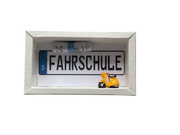 Geldgeschenk Gutschein Roller Führerschein GS115