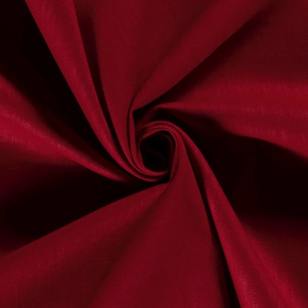 Vermietung von Leinen Stoff Servietten ca. 40 cm x 40 cm - Farbe bordeaux - weinrot / 1,50 €