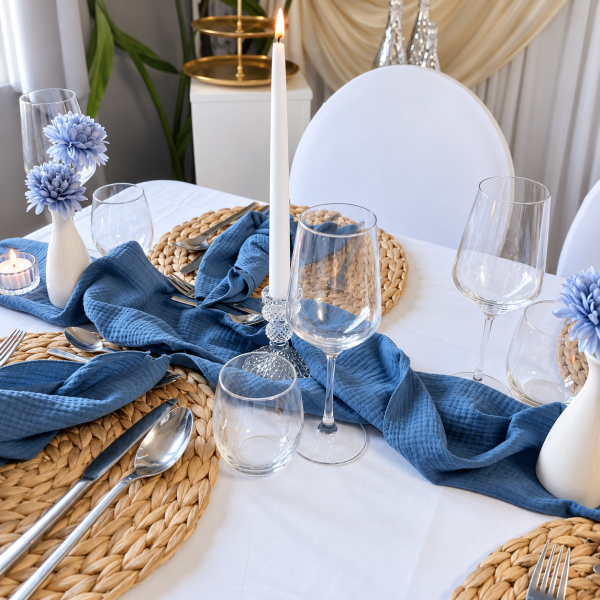 Dekoset MIDNIGHT – stilvoll & ausdrucksstark | Verleih ab 4 € pro Person