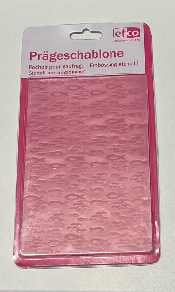 Prägeschablone Fische zur Kartengestaltung DIY - PRÄ001
